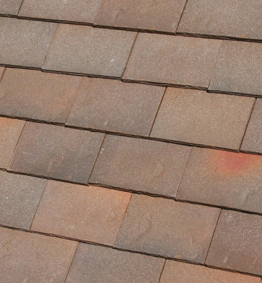 Rustic Brown Heather Clay Roof Tiles